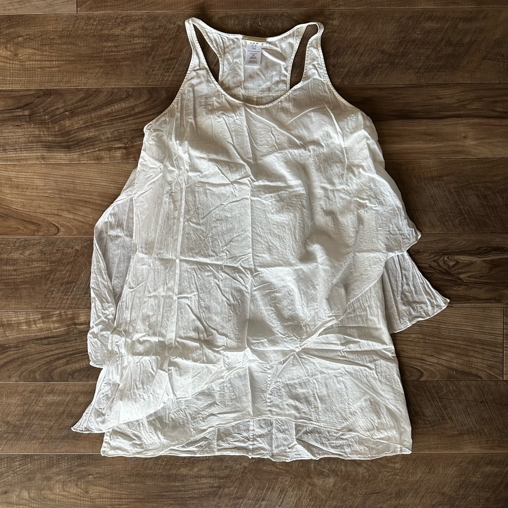 MICHAEL Michael Kors Cream Sleeveless Top